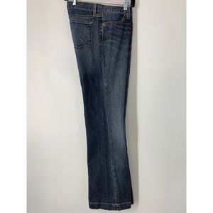 Women’s gap size 12 flare jeans thick denim 5830